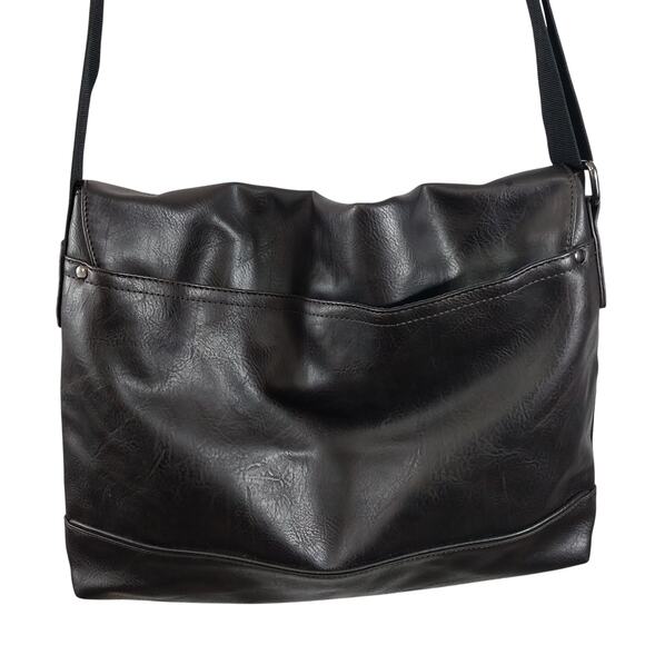 KENNETH COLE! ESPRESSO BROWN TEXTURED VEGAN LEATHER LAPTOP BAG, BRIEFCASE! - Picture 6 of 13